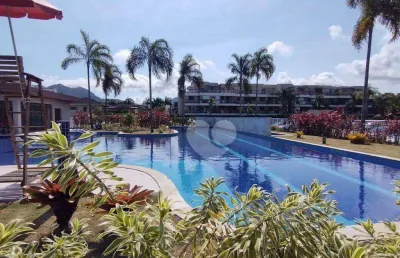 Apartamento garden com 1 quarto, ampla área gourmet à venda, 76,88 m²  área total, por r$ 550.000 - recreio dos bandeirantes - rio de janeiro/rj