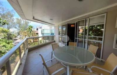 2ª quadra da praia-apartamento com 3 quartos, 3 suítes à venda, 201 m² por r$ 1.300.000 - recreio dos bandeirantes