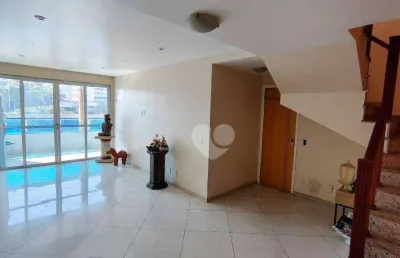 Cobertura com 4 quartos sendo 1 suíte à venda, 241 m² por r$ 800.000 - freguesia de jacarepaguá - rio de janeiro/rj