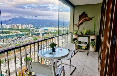 Apartamento com 4 quartos à venda, 161 m² por r$ 2.280.000 - barra da tijuca - rio de janeiro/rj