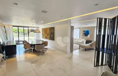 Casa com 5 suítes à venda, 879 m² por r$ 11.500.000 - barra da tijuca - rio de janeiro/rj