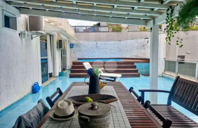 Cobertura duplex com 4 quartos à venda, 266 m² por r$ 2.200.000 - jardim oceânico - rio de janeiro/rj