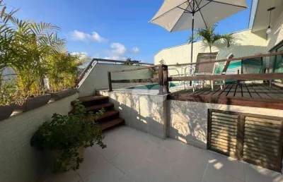 Cobertura com 3 quartos à venda, 174 m² por r$ 1.100.000 - recreio dos bandeirantes - rio de janeiro/rj