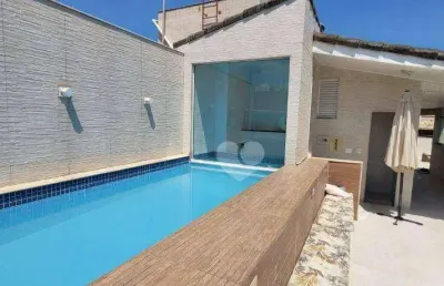 Cobertura com 3 quartos para alugar, 351 m² por r$ 15.500/mês - recreio dos bandeirantes - rio de janeiro/rj