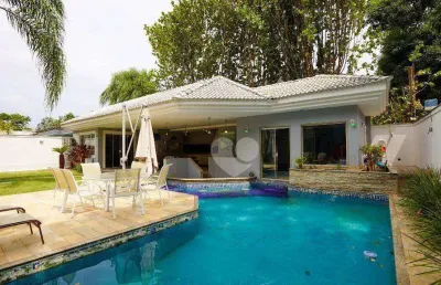 Casa com 4 quartos/suítes à venda, 773 m² por r$ 6.700.000 - barra da tijuca - rio de janeiro/rj