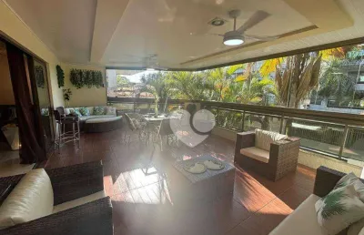 Apartamento com 3 quartos para alugar, 182 m² por r$ 7.780 - recreio dos bandeirantes - rio de janeiro/rj