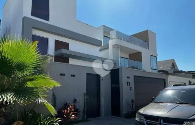 Casa com 4 dormitórios à venda, 250 m² por r$ 2.700.000,00 - recreio dos bandeirantes - rio de janeiro/rj