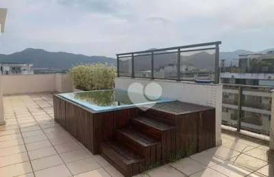 Cobertura com 2 quartos à venda, 200 m² por r$ 930.000 - recreio dos bandeirantes - rio de janeiro/rj