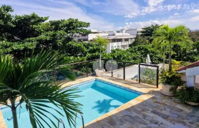 Cobertura com 5 quartos à venda, 360 m² por r$ 4.600.000 - barra da tijuca - rio de janeiro/rj