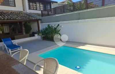 Casa com 4 dormitórios para alugar, 245 m² por r$ 11.254,60 / mês - recreio dos bandeirantes - rio de janeiro/rj