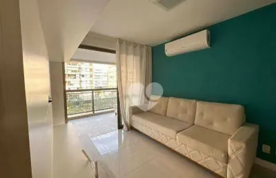Apartamento com 2 dormitórios para alugar, 80 m² por r$ 6.074,47/mês - recreio dos bandeirantes - rio de janeiro/rj