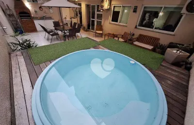 Junto ao verdun,apt garden,  ( tipo cobertura), 2qts, com suíte, área externa ,piscina e churrasqueira, infra total, 1 vaga, $595.000,00 andaraí - rj