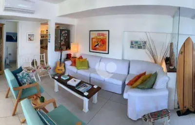 Cobertura com 3 dormitórios à venda, 202 m² por r$ 2.200.000,00 - barra da tijuca - rio de janeiro/rj