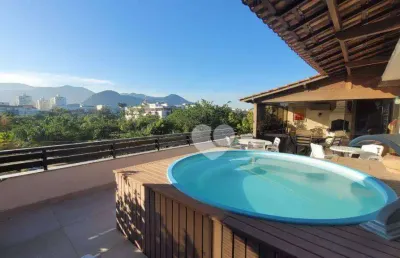 Cobertura com 2 quartos à venda, 155 m² por r$ 1.250.000 - recreio dos bandeirantes - rio de janeiro