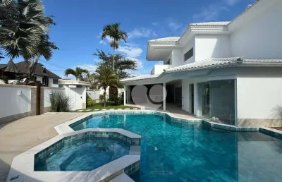 Casa com 5 quartos à venda, 533 m² por r$ 5.600.000 - recreio dos bandeirantes - rio de janeiro/rj
