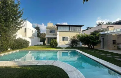 Casa com 4 quartos para alugar, 390 m² casa para locação na barra da tijuca  condomínio santa marina - barra da tijuca - rio de janeiro/rj