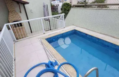 Cobertura com 4 suítes à venda, 181 m² por r$ 1.600.000 - recreio dos bandeirantes - rio de janeiro/rj