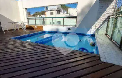 Cobertura à venda, 228 m² por r$ 2.900.000,00 - flamengo - rio de janeiro/rj