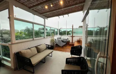 Cobertura com 4 quartos à venda, 160 m² por r$ 1.650.000 - recreio dos bandeirantes - rio de janeiro/rj