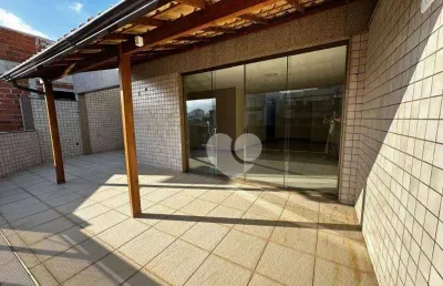 Cobertura com 3 suíes à venda, 188 m² por r$ 1.150.000 - recreio dos bandeirantes - rio de janeiro/rj