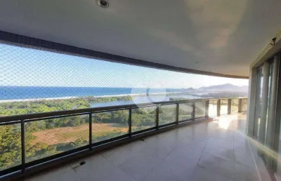 Apartamento com 3 suítes para alugar, 262 m²  - barra da tijuca - rio de janeiro/rj