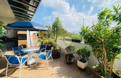 Cobertura com 3 quartos à venda, 195 m² por r$ 1.390.000 - recreio dos bandeirantes - rio de janeiro/rj