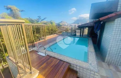 Cobertura com 3 quartos à venda, 243 m² por r$ 1.150.000 - recreio dos bandeirantes - rio de janeiro/rj