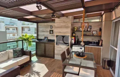 Cobertura com 3 quartos à venda, 141 m² por r$ 1.300.000 - recreio dos bandeirantes