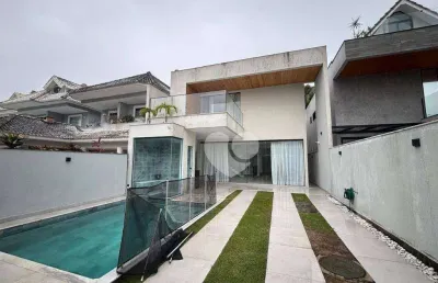 Casa com 3 quartos para alugar, 350 m² por r$ 27.933/mês - recreio dos bandeirantes - rio de janeiro/rj