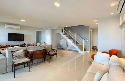 Cobertura com 4 quartos à venda, 348 m² por r$ 4.500.000 - barra da tijuca - rio de janeiro/rj