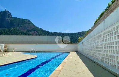 Apartamento com vista livre, varanda, 3 quartos (suíte), piscina, 2 vagas à venda, 114 m² por r$ 1.750.000 - humaitá