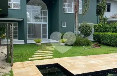 Casa com 4 dormitórios, 499 m² - venda por r$ 8.000.000,00 ou aluguel por r$ 44.987,83/mês - barra da tijuca - rio de janeiro/rj