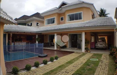 Casa com 3 dormitórios à venda, 226 m² por r$ 1.100.000,00 - vargem grande - rio de janeiro/rj