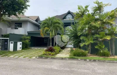 Casa com 4 quartos para alugar, 499 m² por r$ 45.330/mês - barra da tijuca - rio de janeiro/rj