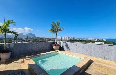 Cobertura com 3 quartos à venda, 191 m² por r$ 2.250.000 - barra da tijuca - rio de janeiro/rj