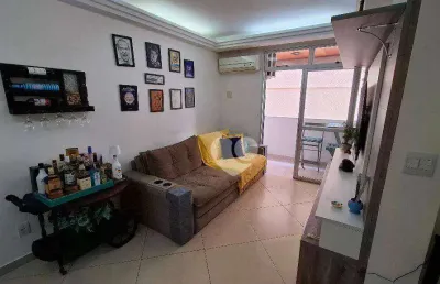 Apartamento com 2 quartos 1 vaga à venda no grajaú, rio de janeiro/ rj