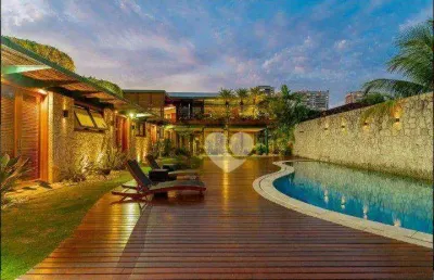 Casa com 7 dormitórios à venda, 1243 m² por r$ 15.000.000,00 - barra da tijuca - rio de janeiro/rj