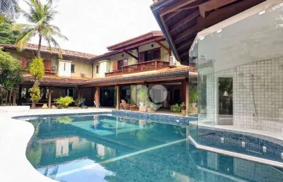 Casa com 6 quartos à venda, 1116 m² por r$ 13.000.000 - barra da tijuca - rio de janeiro/rj