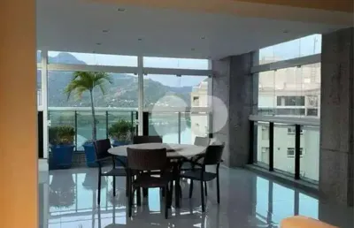 Cobertura com 4 quartos à venda, 262 m² por r$ 3.300.000 - barra da tijuca - rio de janeiro/rj