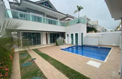 Lopes enjoy vende exclusividade casa, 6 suítes, condomínio bothanica nature, recreio dos bandeirantes;