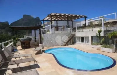 Cobertura com 5 quartos à venda, 543 m² por r$ 3.600.000 - barra da tijuca - rio de janeiro/rj
