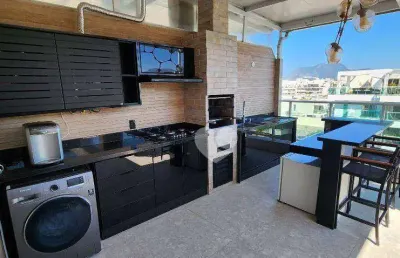 Cobertura com 3 quartos à venda, 148 m² por r$ 1.500.000 - recreio dos bandeirantes - rio de janeiro/rj
