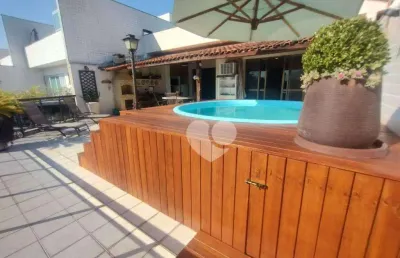 Cobertura com 3 quartos à venda, 278 m² por r$ 1.900.000 - recreio dos bandeirantes - rio de janeiro/rj
