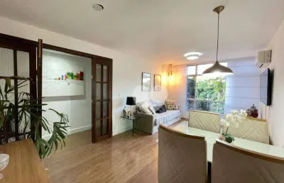 Apartamento com 2 quartos 1 vaga à venda no grajaú, rio de janeiro/ rj