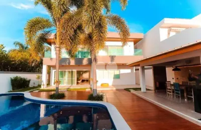 Casa alto padrão com 5 quartos à venda, 400 m² por r$ 8.500.000 - barra da tijuca - rio de janeiro/rj