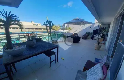 Lopes enjoy vende cobertura duplex, 2 quartos, 149 m2, 2 vagas de garagem, condomínio barra zen.