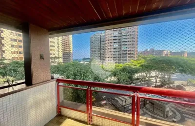 Apartamento no litoral da barra da tijuca, de 2 quartos, 94 metros2