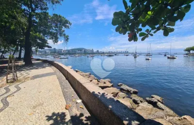 Apartamento com 1 quarto à venda, 55 m² por r$ 1.100.000 - urca - rio de janeiro/rj