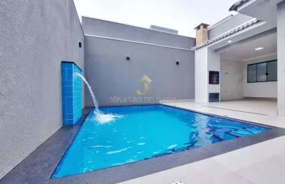 Casa com piscina e 2 suítes no jardim munique - maringá/pr