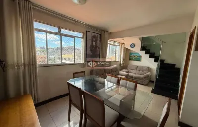 Cobertura com 5 quartos à venda na graça, belo horizonte , 197 m2 por r$ 960.000